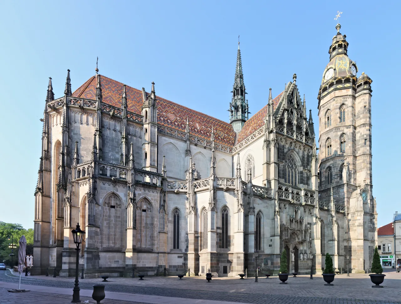 Dóm svätej Alžbety in central Košice