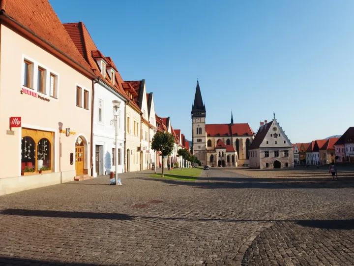 Radničné námestie in Bardejov