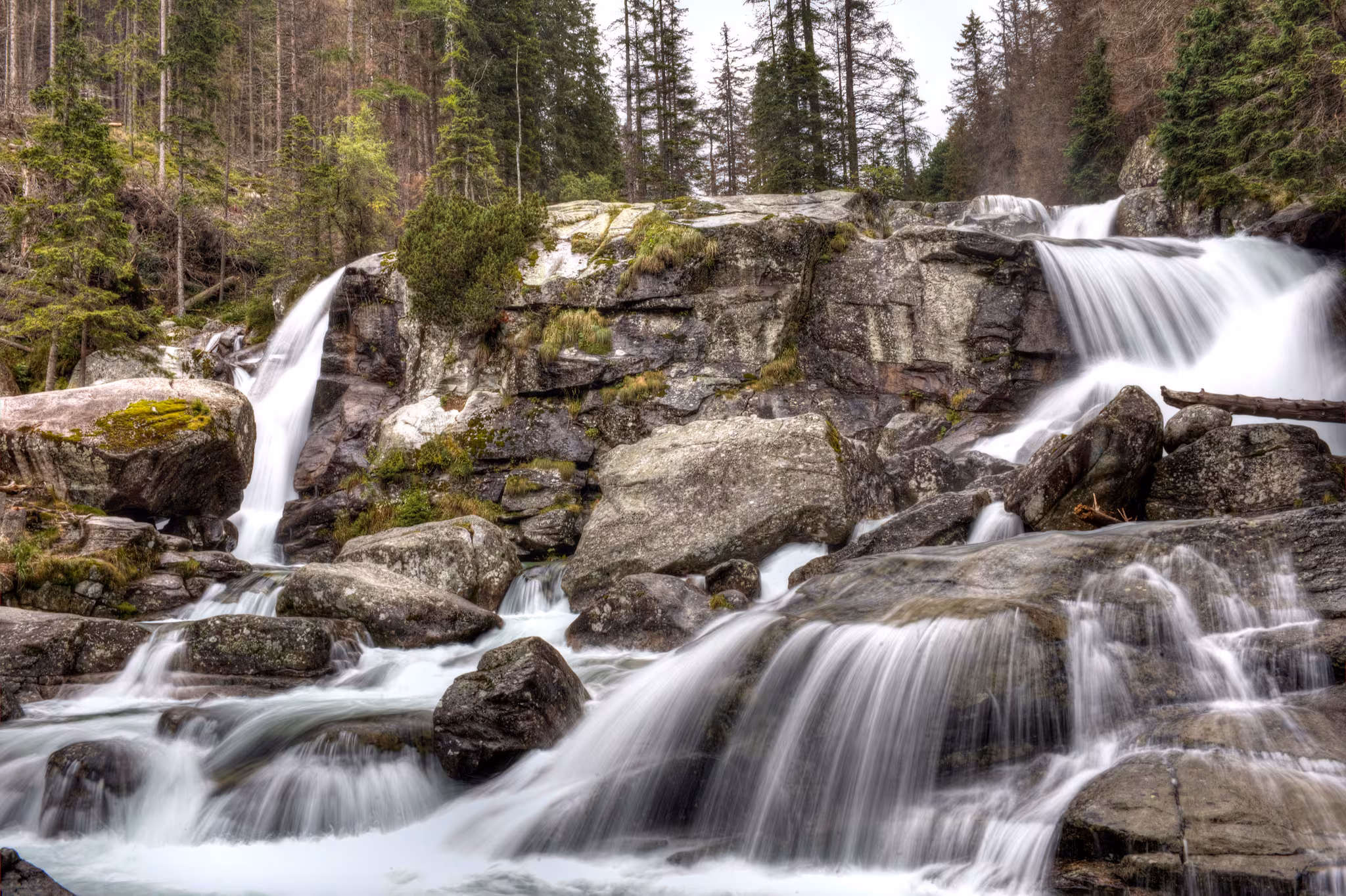 Hrebienok and Studený Potok Waterfalls — photo 2