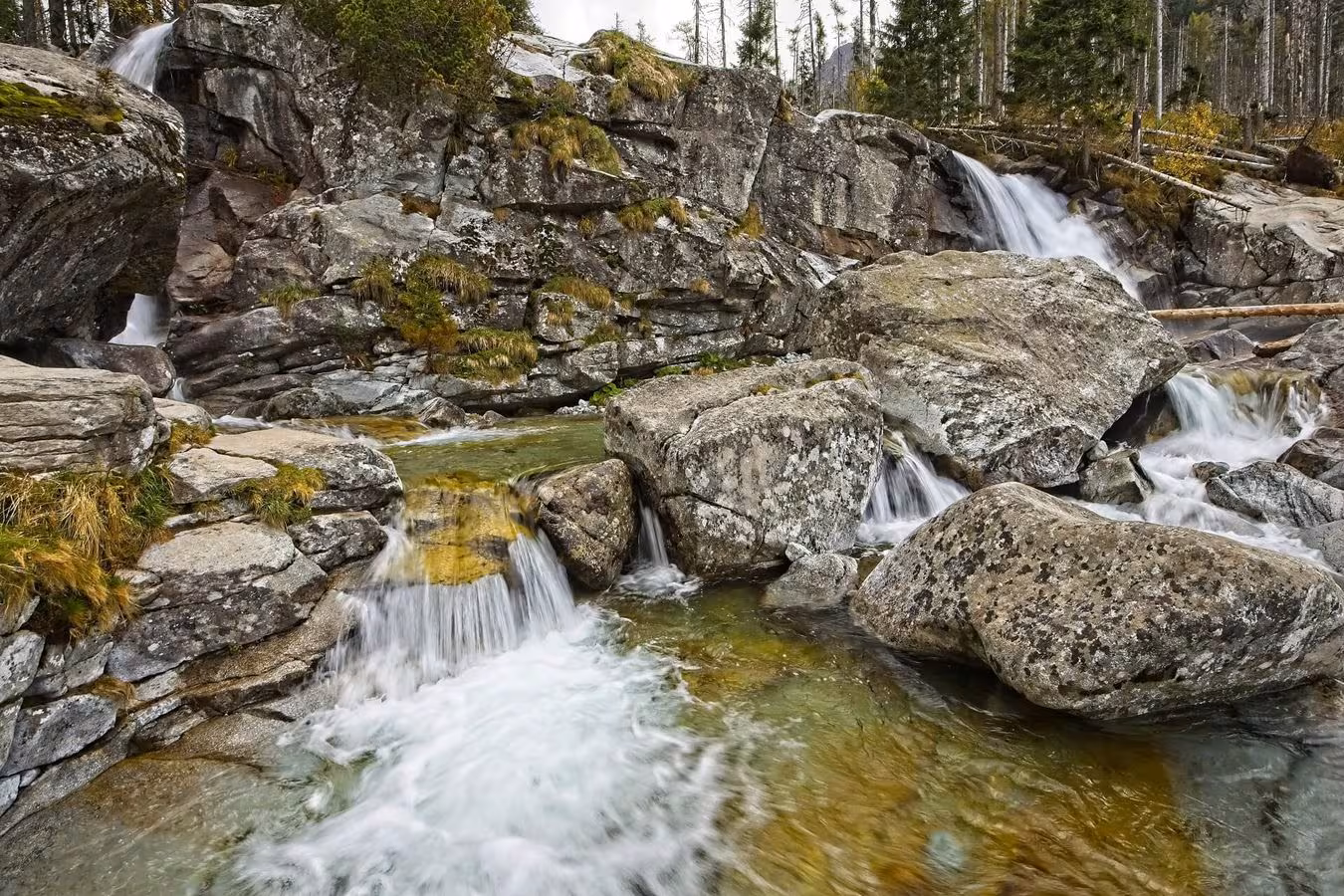 Hrebienok and Studený Potok Waterfalls — photo 3